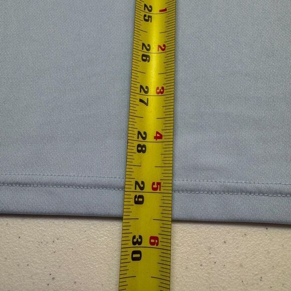 Adidas Golf Polo Shirt Mens XL Blue Gray Areoready Golfer Office Casual Athletic - Picture 13 of 14